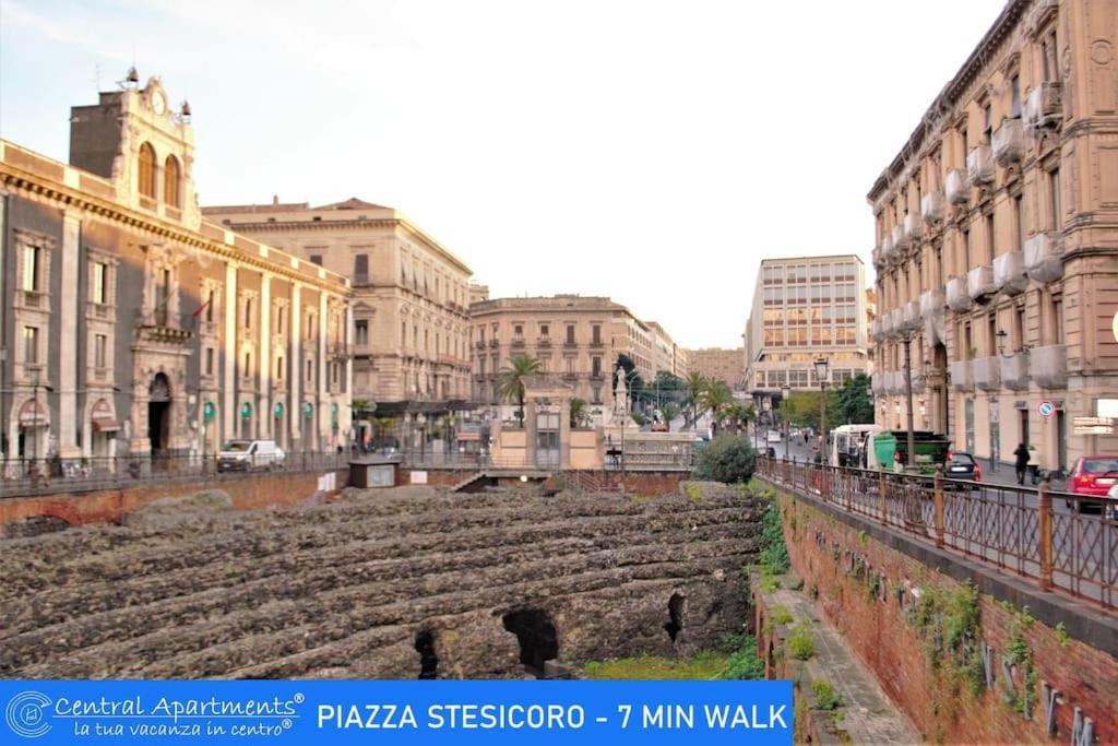Central Apartments Mezzanine - 1 Min To Via Etnea Catania Exterior foto